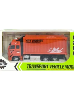 Camion orange avec son et lumière