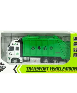 Camion vert avec son et lumière
