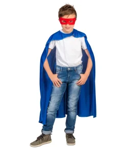 Cape Superhero Bleu