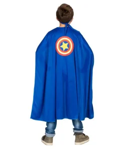 Cape Superhero Bleu