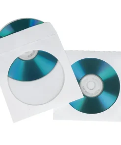 CD sleeves blanc 25 pièces