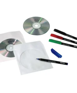 CD sleeves blanc 25 pièces