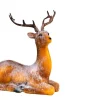 Cerf assis 18cm