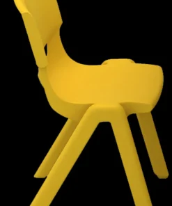 Chaise enfants 30 cm jaune