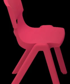 Chaise enfants 30 cm rouge