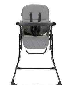 Chaise haute Lucky gris