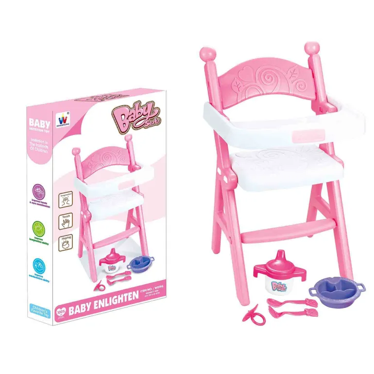 Chaise haute poupée