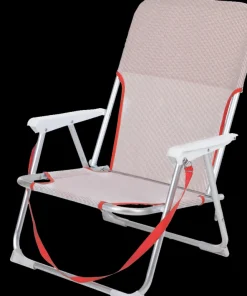 Chaise pliable aluminium 40x56x70 cm