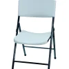 Chaise pliable blanc