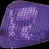 Chapeau de fête, mauve