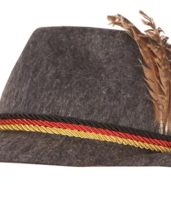 Chapeau Tyrolien gris En Feutre