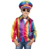 Chemise Disco Arc-en-ciel Garçon - Taille 164