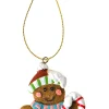 Cintre de Noël pain d'épice 9,5cm