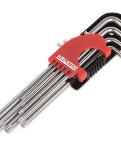 Clé six pans hand long 9 pièces torx