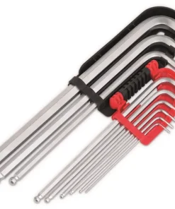 Clé six pans hand long 9 pièces