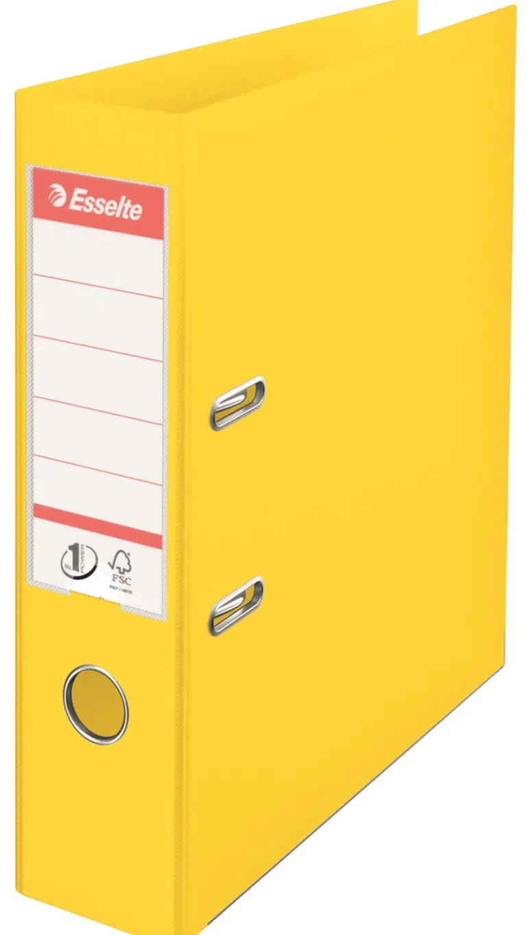 Classeur Esselte Vivida A4 75 mm - jaune