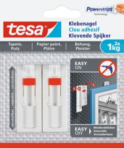 Clou adhésif papier peint et plâtre (2 pcs) 1 kg