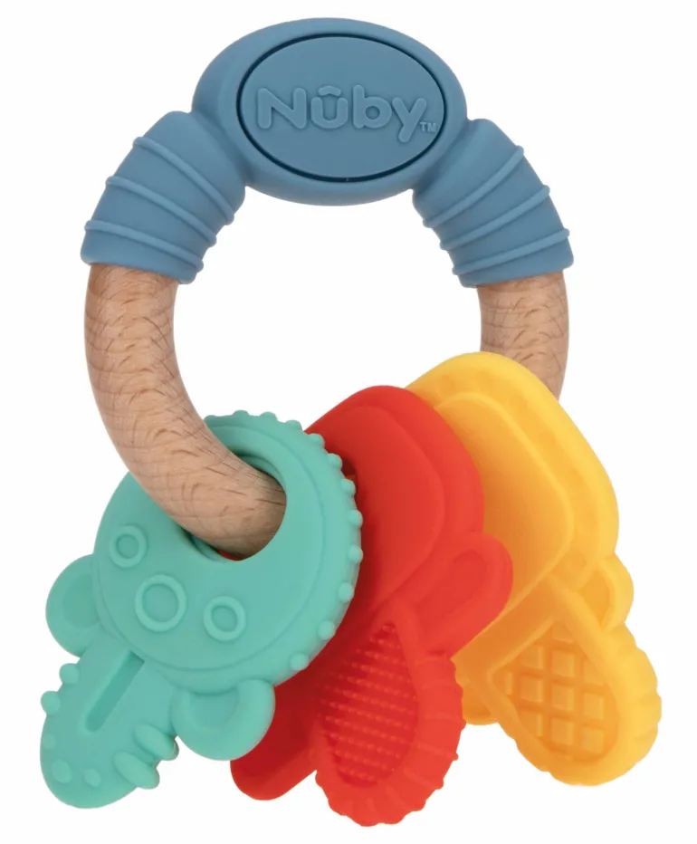 Clés de dentition bois/silicone