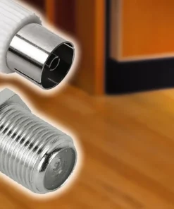 Coax adapteur 2x socket