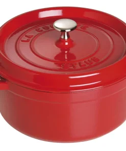 Cocotte ronde cérise 24 cm