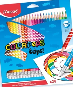 Color'peps crayons de couleur 24 pièces