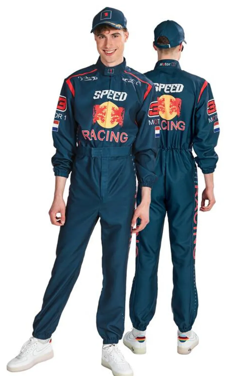 Combinaison de course Car Racer - Bleu - Taille 56