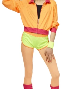 Combinaison Femme Fluo - Orange/jaune - Taille 40