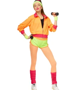 Combinaison Femme Fluo - Orange/jaune - Taille 38