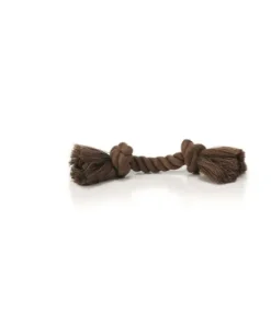 Corde coton 2 noeuds brun 50 g