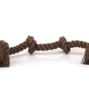 Corde coton 4 noeuds brun 360 g