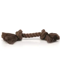 Corde coton 2 noeuds brun 125 g