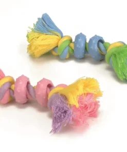 Corde coton anneau caoutchouc
