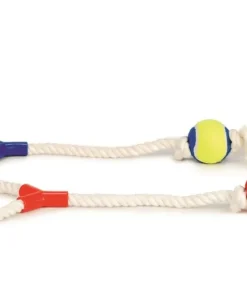 Corde en coton balle de tennis 60 cm