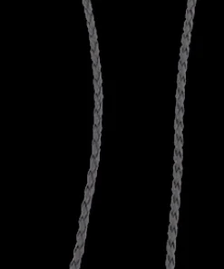 Corde lunettes cuir gris
