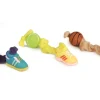 Corde peluche elastique avec balle et chaussure