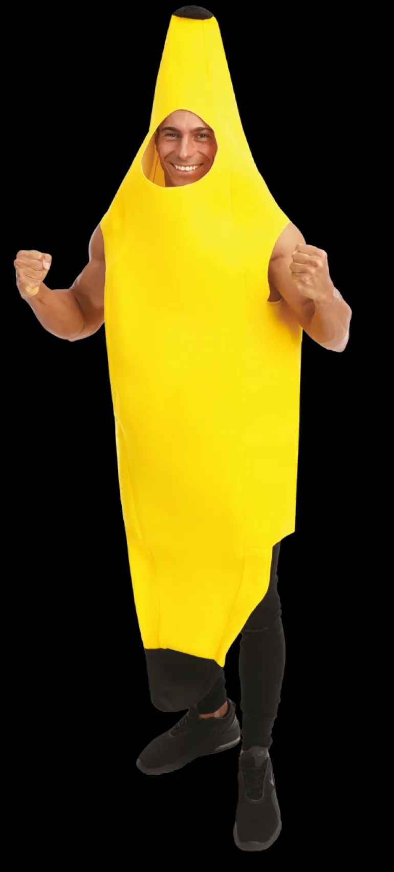 Costume adulte banane - mousse - taille unique
