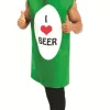 Costume adulte bouteille de bière - mousse - taille unique