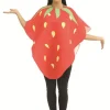 Costume adulte fraise - mousse - taille unique