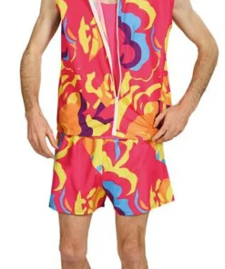 Costume fluo Beach Boy - Maat 54
