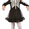 Costume squelette robe - 3-4 ans