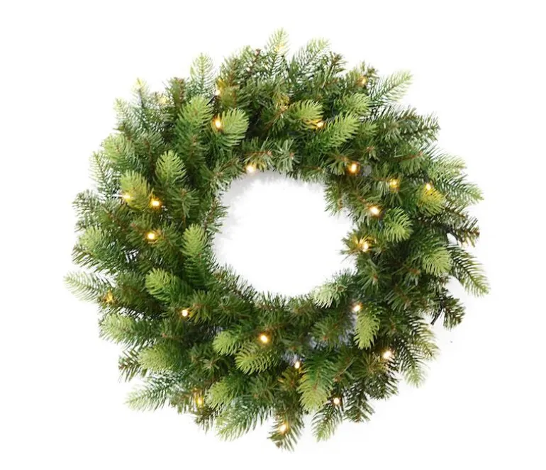Couronne Noël + Led 50 cm