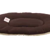 Coussin beige / brun 90 x 60 x 9 cm