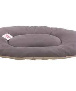 Coussin beige / gris 90 x 60 x 9 cm