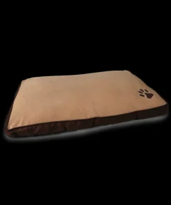 Coussin brun / beige 90 x 59 x 8 cm