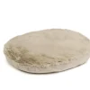Coussin panier chien beige 62 x 49 cm