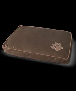 Coussin taupe 60 x 40 x 8 cm
