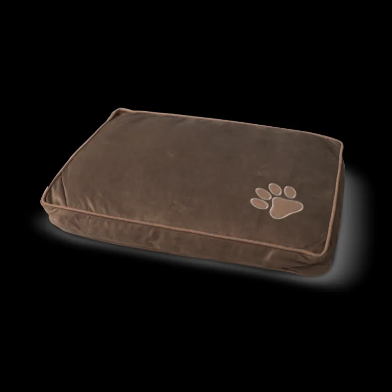 Coussin taupe 60 x 40 x 8 cm