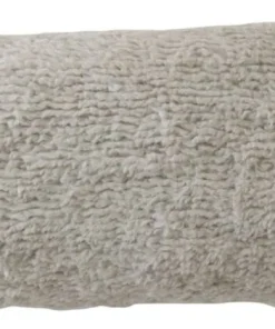 Coussin Tela - Rectangulaire - 30x50cm - Crème