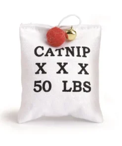 Coussinet de lin love catnip 10 cm