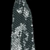 Cravate de fête, argent